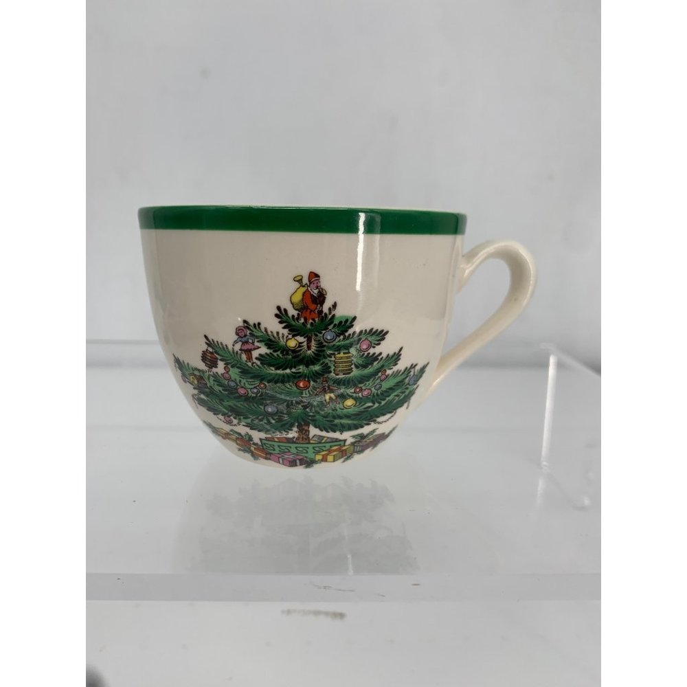 Spode Christmas Tree S-3324-W 83 Santa Coffee Mug Cup Replacement